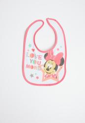 Minnie Mouse Jersey Bib - Pink