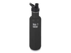 Classic Stainless Steel Sports Bottle 800ML Shale Black