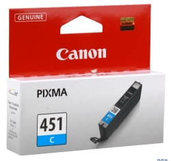Canon 451 Cyan Ink Cartridge Cli451c