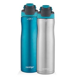 FreeFlow SS 40-oz/1200 mL Black Stainless Steel AUTOSEAL Insulated