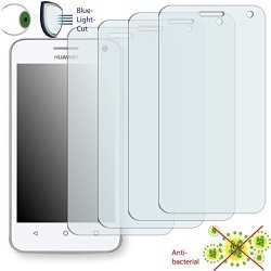 Disagu 4X Clearscreen Overlay Screen Protector For Huawei Y3-ANTI-BACTERIAL Bluel Light Cut Filter Protector