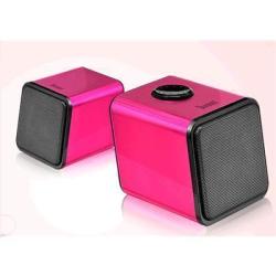 Divoom Iris-02 Stereo Speaker System 2.0 Usb Powered - Pink
