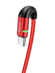 Hoco Charging & Data Cable USB To Type-c - Red - U93