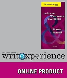 Cengage Learning Write Experience 2.0 Powered By Myaccess For Kirszner mandell's Pocket Wadsworth Handbook 6TH Edition