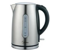 Midea - 1.7 Deluxe Electric Kettle - Stainless Steel