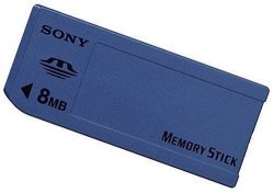 Sony 8MB Memorystick Ms Media Flash Memory Card MSA8A