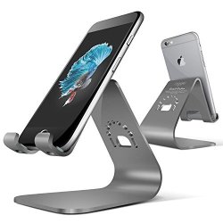 Cell Phone Stand Iphone Stand Dock Holder For Iphone X 8 7 6S Plus 6 5S 5 Se - Space Grey