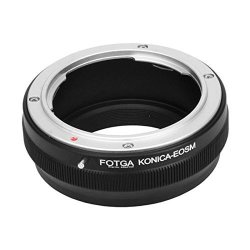 Focusfoto Fotga Adapter Ring For Konica Auto-reflex Ar Lens To Canon Eos Ef-m Mount Mirrorless Camera Body M1 M2 M3 M5 M6 M10 M50 M100