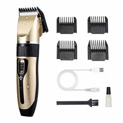 Hair Clippers For Men Rechargeable Hair Trimmer For Men Hair Clippers For Men Professional Waterproof Cordless Hair Clippers For Men With 4 Guide Comb