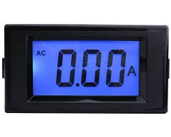 Yeeco 0-5.00A Digital Ac Ammeter Amp Panel Meter Ampere Monitor Ac ...