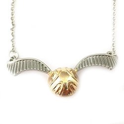 Harry Potter Golden Snitch 18 Inch Long Necklace Gift Boxed From Outlander