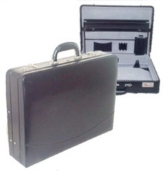 Gino De Vinci Max Cowell leather briefcase
