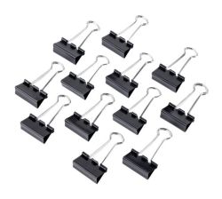 38563 Clasic Binder Clips 32 Mm Pack Of 12