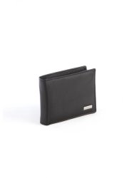Polo Nappa Multi Card & Coin Wallet Black
