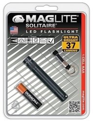 Maglite Solitaire LED Black- Blister