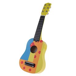 Monkeyjack 21INCH 6 Strings Cartoon Guitar Beginners Instrument Ukulele Kids Toy Xmas Gift Giraffe