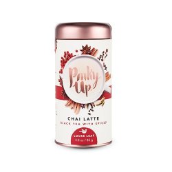 Pinky Up Chai Latte Black Tea With Spices 3 Ounce