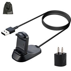 Eeekit Charger Stand For Fitbit Ionic Replacement Charging Cradle Dock Adapter Holder Desktop Station For Fitbit Ionic Smart Fitness Watch