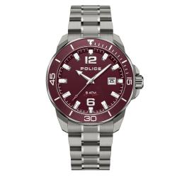 Gents Thornton Red Dial 3 Hands Date Watch