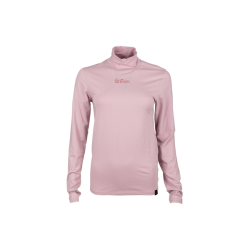 Lee Cooper - Women's Turtle Neck T-Shirt - Prudence Pink