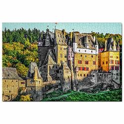 Germany Burg Eltz Sachsen Jigsaw Puzzle 1000 Piece Wooden 