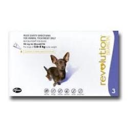 Selamectin Spot-on For Dogs Tick And Flea Control - 2.6KG-5KG MINI