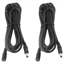 Set Of 2 OD3.5 Dc Male To Female Cable 5M - Se - C03