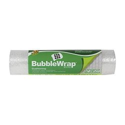 Duck Brand Bubble Wrap Roll 3 16" Original Bubble Cushioning 12" X 5' Perforated Every 12" 1407856