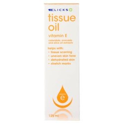Clicks Tissue Oil Vitamin E 125ML