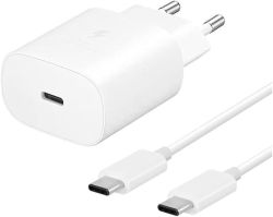 Fast Charger 20WATTS For Samsung And Android With Type C To Type C Cable