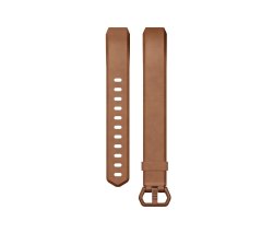 Fitbit Alta Hr Leather Band - Brown Large