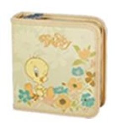 Tweety 40 Cd Wallet Colour::cream Retail Box No Warranty A stylish Accessory And Ideal Storage Solution With Cartoon Character Makes It Fun To Use For