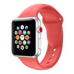 Vodke Sport Band Compatible With Apple Watch Soft Silicone Strap Replacement Bands Compatible With Apple Watch Iwatch Sport Series 3 Series 2 Series 1