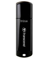 Transcend Jetflash 700 512GB USB Type-a Flash Drive - Black