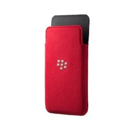 Blackberry ACC-49282-302 Z10 Microfiber Pocket - 1 Pack - Retail Packaging - Red