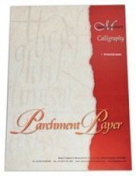 Calligraphy Parchment Pad - 36 Assorted Colour Sheets