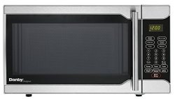 Danby DMW07A2SSDD 0.7 Cu. Ft. Microwave Oven Stainless STEEL.7 Cu.ft