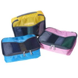 Portable Visible Net Bag Traveling Bag Hand Bag Storage Bag Storage Pouch For Outdoor Activities ...