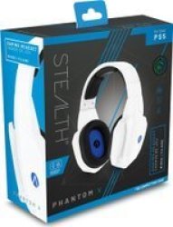 Phantom V Over-ear Stereo Gaming Headset For PS5 White