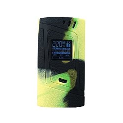 Dsc-mart Protective Case For Smok Alien 220W Texture Silicone Skin Cover Sleeve Wrap Gel Fits Smok Alien 220 Watt Kit Box Mod Camouflage