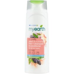 MyEarth Peach Blossom 2 In 1 Shampoo & Conditioner 400ML