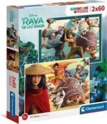 Disney Raya And The Last Dragon 2-IN-1 Jigsaw Puzzle 2X 60 Pieces
