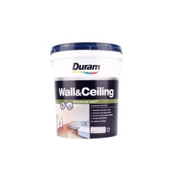 Duram Wall & Ceiling Paint Int ext Matt Pewter 20L