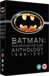Batman: The Motion Picture Anthology - Batman Batman Returns Batman Forever Batman & Robin DVD Boxed Set