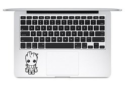 Cute Baby Groot V2 From Guardians Of The Galaxy The Marvel Trackpad Keyboard Macbook Decal Vinyl Sticker Apple Mac Air Pro Laptop Sticker