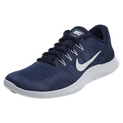Nike Men's Flex Rn 2018 Running Shoe Midnight Navy white-blue Recall 8.5 D Us