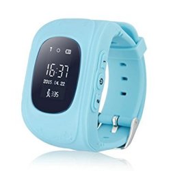 In Stock Gps Kids Smart Watch - Light Blue
