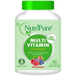 NutriPure Adults Multivitamin Berries 60 Tablets