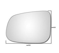 Volvo V40 2012 - 2018 Left Side Original Convex Rear View Mirror Glass Only