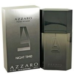 Azzaro Night Time Eau De Toilette Spray By Azzaro - 100 Ml Eau De Toilette Spray